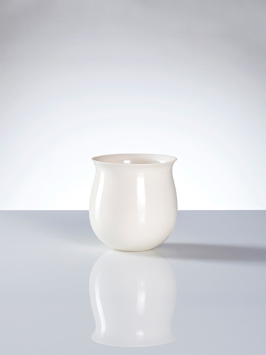 TULIP, SMALL | Ecru   Gloss