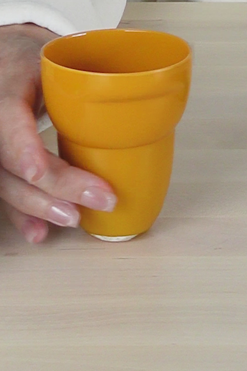 CORNU | Tangerine   Opaque Glass